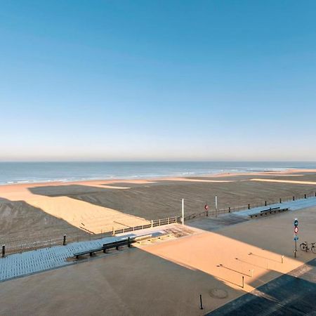 Ferienwohnung Montezuma Luxe Studio Met Frontaal Zeezicht Zonder Aparte Slaapkamer Ostende Exterior foto