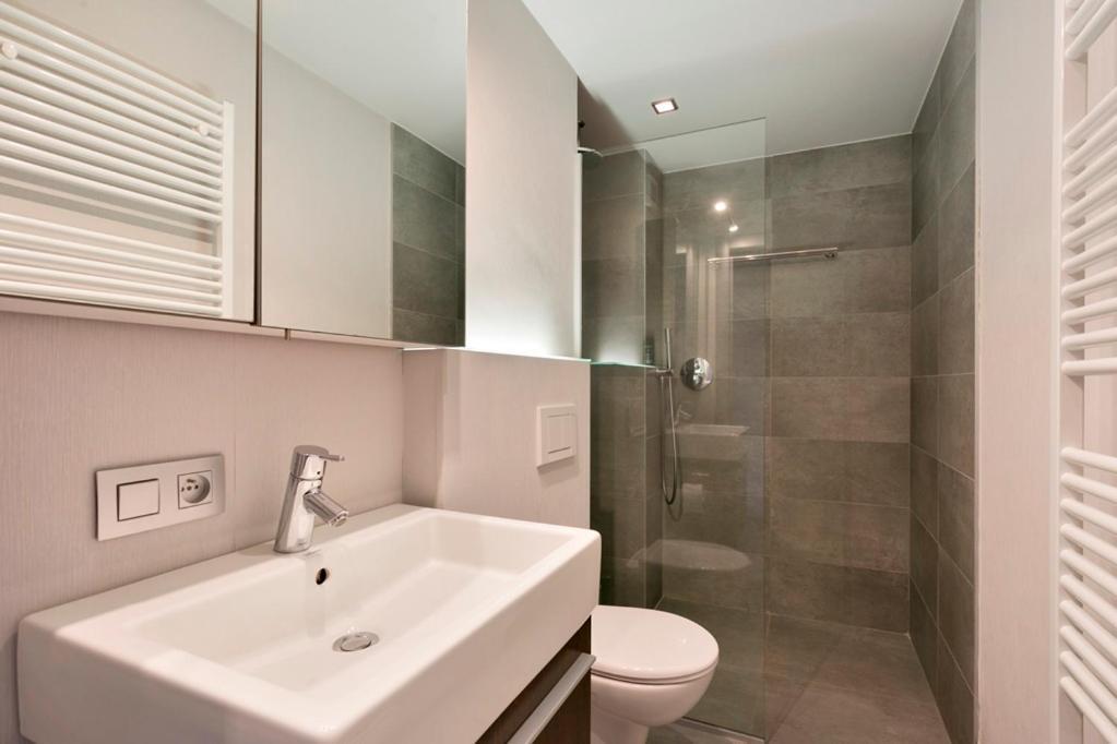 Ferienwohnung Montezuma Luxe Studio Met Frontaal Zeezicht Zonder Aparte Slaapkamer Ostende Exterior foto